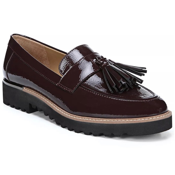 Franco Sarto Carolynn Lug-Sole Loafer in Maroon - Picture 3 of 7